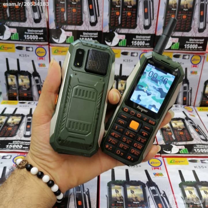 گوشی کماندویی ( ارتشی ) هوپ K35 plus | حافظه 128 مگابایت ا hope k35 plus 128 MB