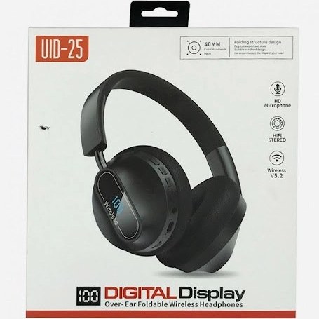 هدفون | بی سیم | DIGITAL DISPLAY UID-25