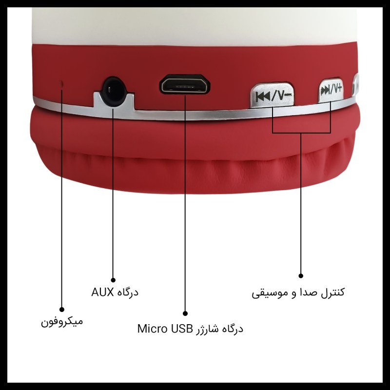 هدفون | فانتزی | بلوتوثی مدل AH-806N