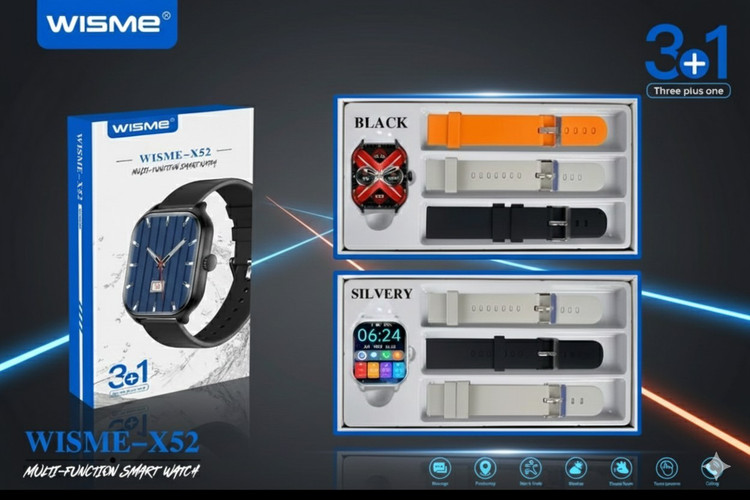 ساعت هوشمند اورجینال ویسمی مدل Wisme X52