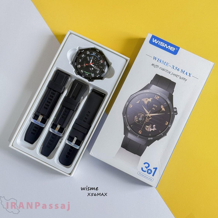 ساعت هوشمند صفحه گرد | ویسمی مدل WISME-X56 MAX