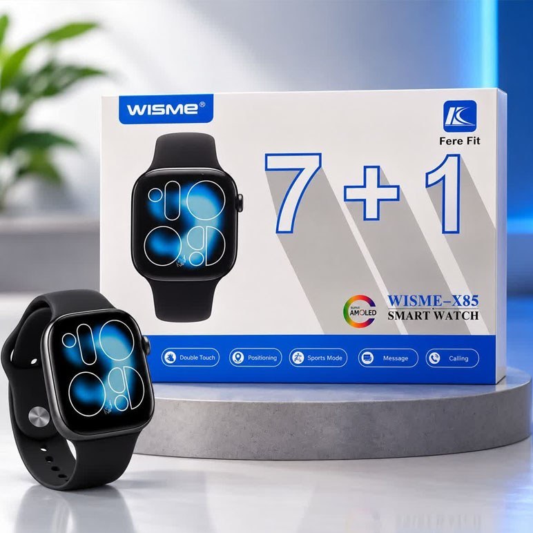 ساعت هوشمند ویسمی مدل WISME-X85 با صفحه نمایش AMOLED